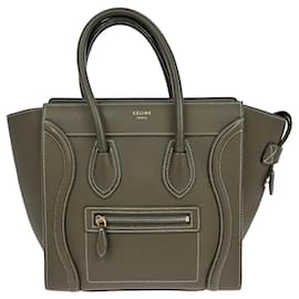 Borsa da viaggio Celine in pelle liscia micro - Céline