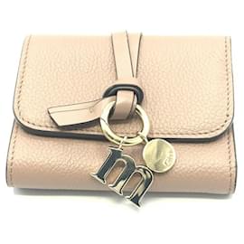 Chloé Chloe Alphabet Trifold Leather Mini