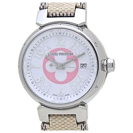 Louis Vuitton Tambour PM Azur 28mm Women's Watch