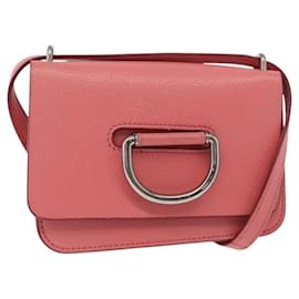 Borsa a Spalla D-Ring in Pelle Mini Burberry