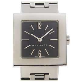 Bulgari Orologio Bvlgari Quadrado SQ22SS in acciaio inossidabile