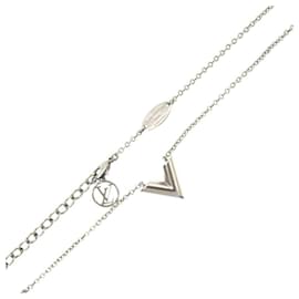 Collana Essenziale V Louis Vuitton in Argento