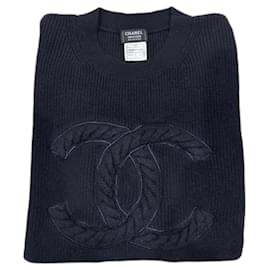 Chanel UNIFORM CLASSIC BLACK en36 Wool ref.JC544678 (Sold) - Joli