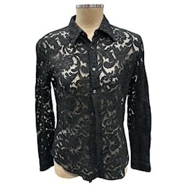 Camicetta Prada in cotone nera