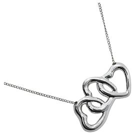 Tiffany & Co Collana Tiffany Triple Heart in Argento 925