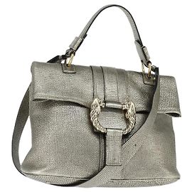 Bulgari Bvlgari Leoni Top Handle Leather Medium