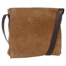 Celine C Macadam Shoulder bag Suede - Céline