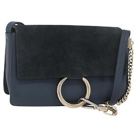 Chloé Borsa a Spalla Faye in Pelle e Camoscio Piccola