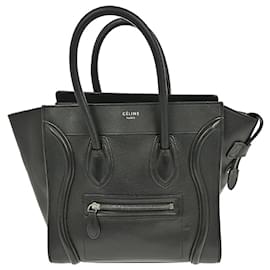 Céline Borsa Luggage Celine in pelle liscia micro