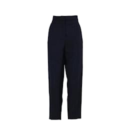 Pantaloni su misura in lana a righe dorate – anni 2000 - Jil Sander
