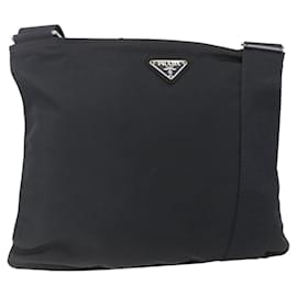 Borsa Messenger Piatta Prada Tessuto Media