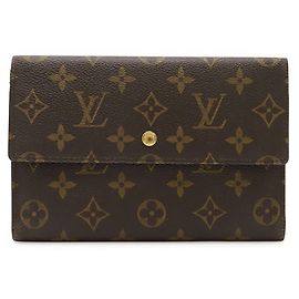 Cartera larga tri-fold Pochette Passport Monogram Louis Vuitton
