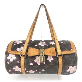 Borsa tote Monogram Cherry Blossom M92009 di Louis Vuitton