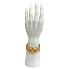 Goldarmband mit Turnlock-Motiv von Chanel Coco Mark