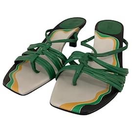 Sandali Mule a Punta Quadrata Salvatore Ferragamo