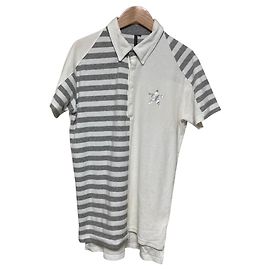 Autre Marque Russeluno CIDAM Baumwoll-T-Shirt mit kurzen Ärmeln