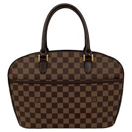 Louis Vuitton Saria Horizontale Damier Braune Handtasche