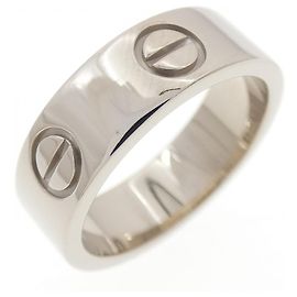 Cartier Love Ring aus Weißgold