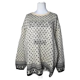 Vintage Kansai Yamamoto Crewneck polkadot Sweater M/L - Autre Marque