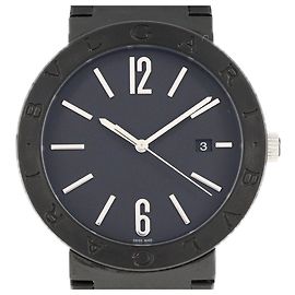 Bulgari Relógio automático em aço inoxidável Bvlgari DLC BB41S 103540