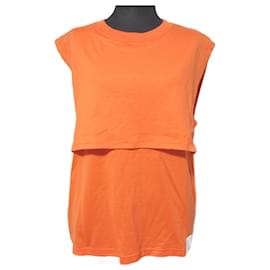 Autre Marque Ärmelloses Baumwoll-T-Shirt von HYKE