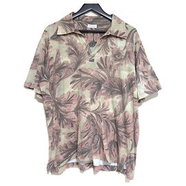 Autre Marque Botanisches Baumwoll-Polo-Shirt von Dries Van Noten