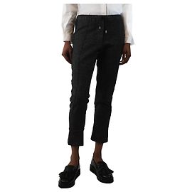Brunello Cucinelli Pantalones de chándal de lana gris - talla UK 10
