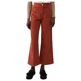 Masscob Pantalones de pana coral - talla UK 6