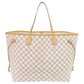 Borsa tote Louis Vuitton Neverfull GM Damier Azur
