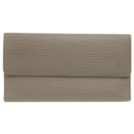 Louis Vuitton Porte Tresor International Brieftasche aus braunem Epi-Leder