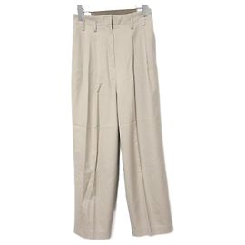 Autre Marque Demi-Luxe BEAMS Weiche Twill Tapered-Hose