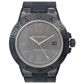 Bulgari Relógio automático masculino Bvlgari Diagono Magnesium Date