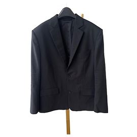 Blazer Balenciaga in lana nero