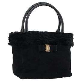 Borsa Vala in suede Salvatore Ferragamo