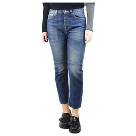 Golden Goose Jeans in denim blu a vita bassa - taglia UK 10