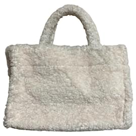 Autre Marque TSURU von MARIKO OIKAWA Bichon Boa Handtasche