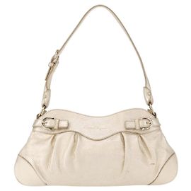 Salvatore Ferragamo Gancini Shoulder Bag Leather