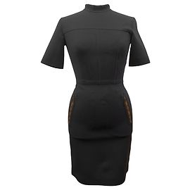LOUIS VUITTON - Kleid von Louis Vuitton aus schwarzem Stoff (T38)
