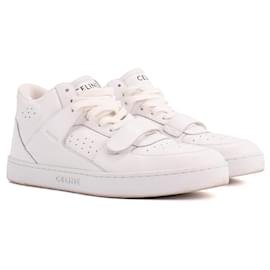 Céline CELINE - Sneakers CT-02 mid-top Celine in pelle bianca (T39)