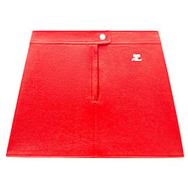 Courreges COURRÈGES - Falda Reedición Courrèges en vinilo rojo (T36)