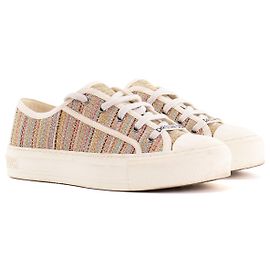 DIOR - Sneakers Walk'N'Dior Dior in tela multicolore iridescente (T36)