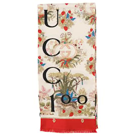 GUCCI - Stola GUCC100 Gucci in seta multicolore