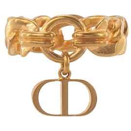 DIOR - Anillo 30 Montaigne Dior en metal dorado (L)