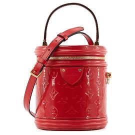 LOUIS VUITTON - Borsa Cannes Louis Vuitton in pelle verniciata rossa