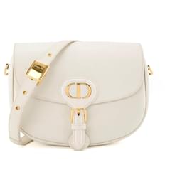 DIOR - Borsa a Spalla Bobby Dior in Pelle Liscia Bianca