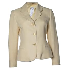 Céline, blazer in tweed giallo