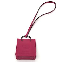 Porte-clés Sac Orange Hermès