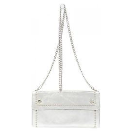 Autre Marque J&M DAVIDSON Leather Clutch Bag