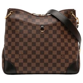 Louis Vuitton Borsa Odeon MM Damier Ebene Marrone