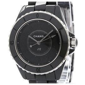 Reloj de cuarzo cerámico CHANEL J12 Phantom H6346